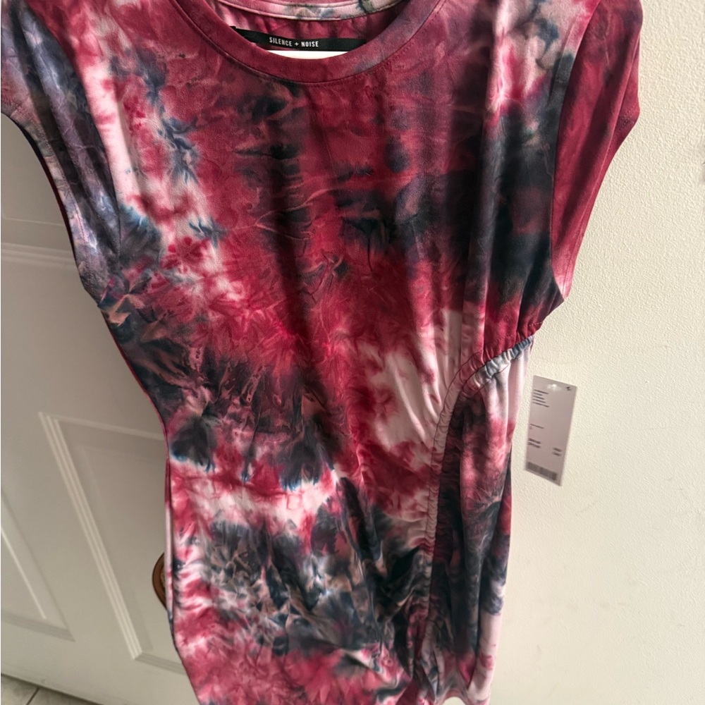 Silence + Noise Women's Tie-Dye Dress (L)